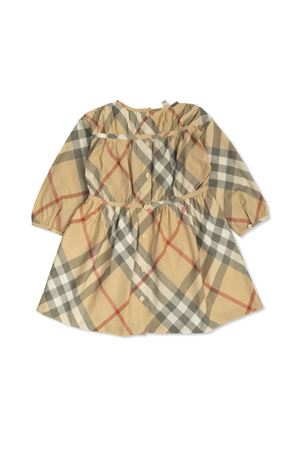 abito in cotone beige BURBERRY KIDS | 8090096A2205